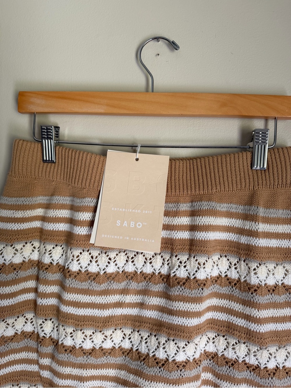 SABO Alaiya Knit Top & Skirt Set | Size M | Coastal Boho | EUC + NWT - Picture 5 of 8